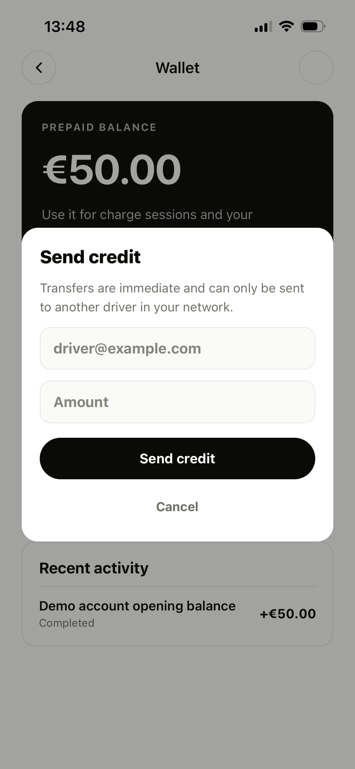 Face ID permission dialog